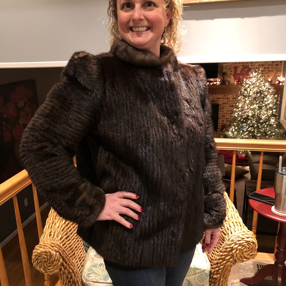 Vintage Avanti Mink fur. With pockets
